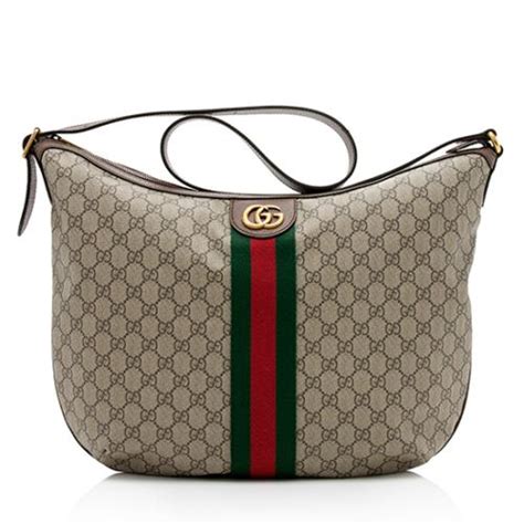 gucci gg supreme bee tote|ophidia gg large shoulder bag.